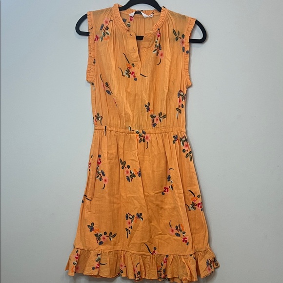 Paris Atelier & Other Stories Dresses & Skirts - Paris Atelier & Other Stories Women's Orange Floral Sleeveless Mini Dress Size 4